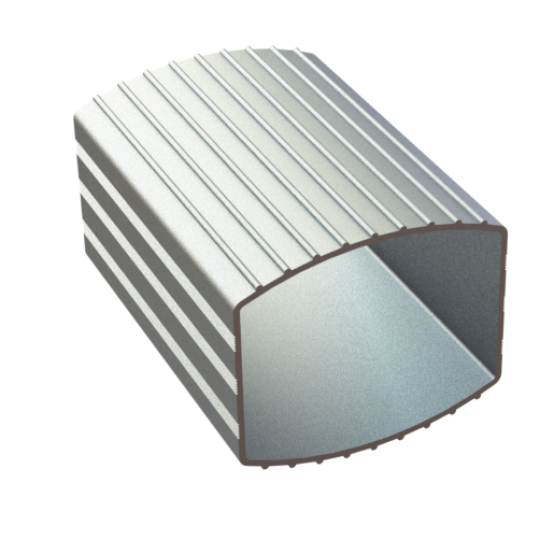 Aluminum profiles for ladders