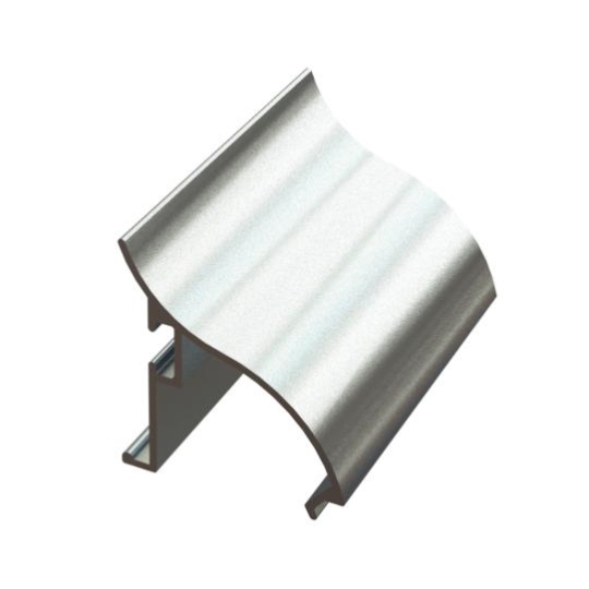 Aluminum space divider
