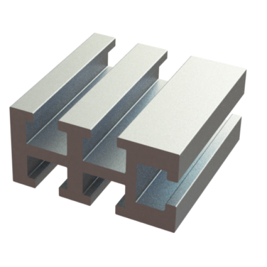 Aluminum conveyor frame, workbench frame