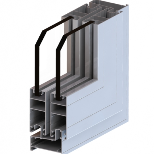 The sliding aluminum glass door powder-coated 10-20-30 year warranty