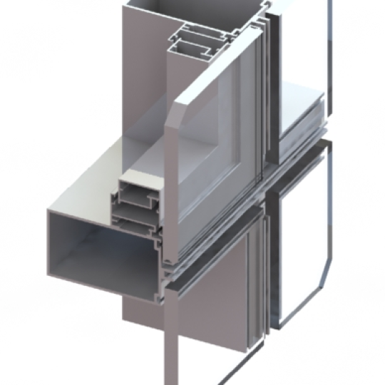 Sliding door  aluminum A6063 A6061