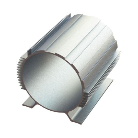 Custom Extruded Industrial Aluminum Profiles Aluminum Extruded Profiles with Surface Anodized