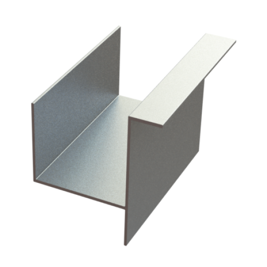 Contemporary aluminum partition