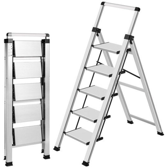 Structural aluminum for ladders