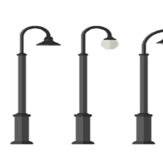 Anodized aluminum pole body