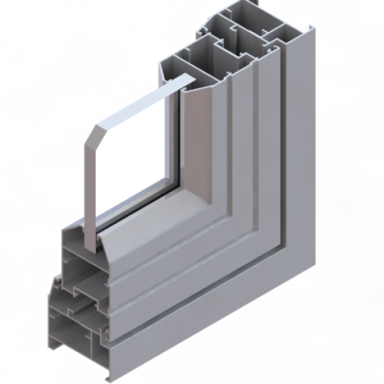 Aluminum window frames