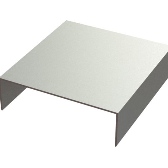Aluminum space divider