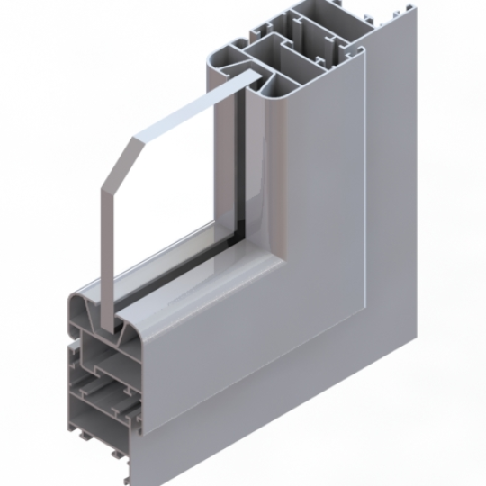Aluminum window frames