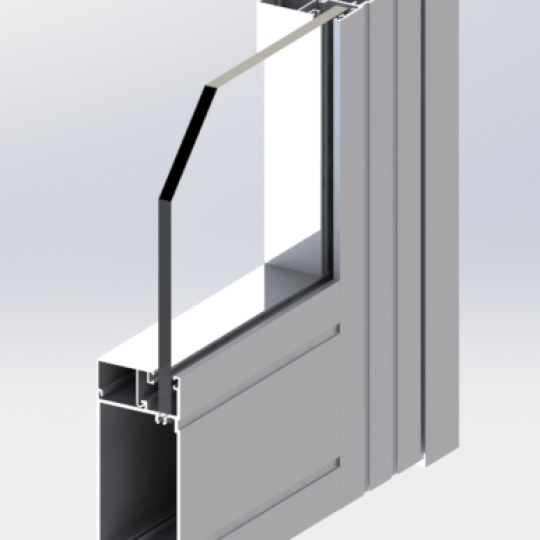 Fold system aluminum frame